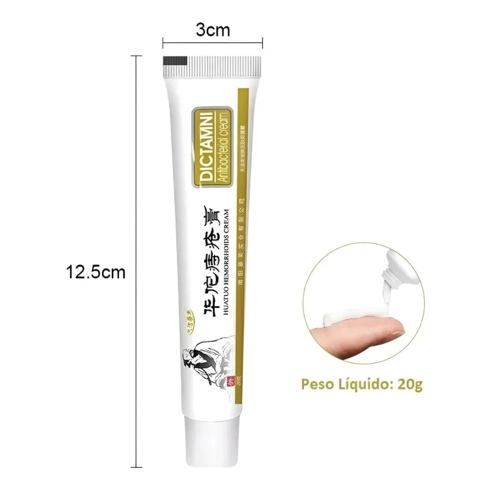 Pomada Dictamni Hemorroida, Fissura, Coceira, Alivio Imediato