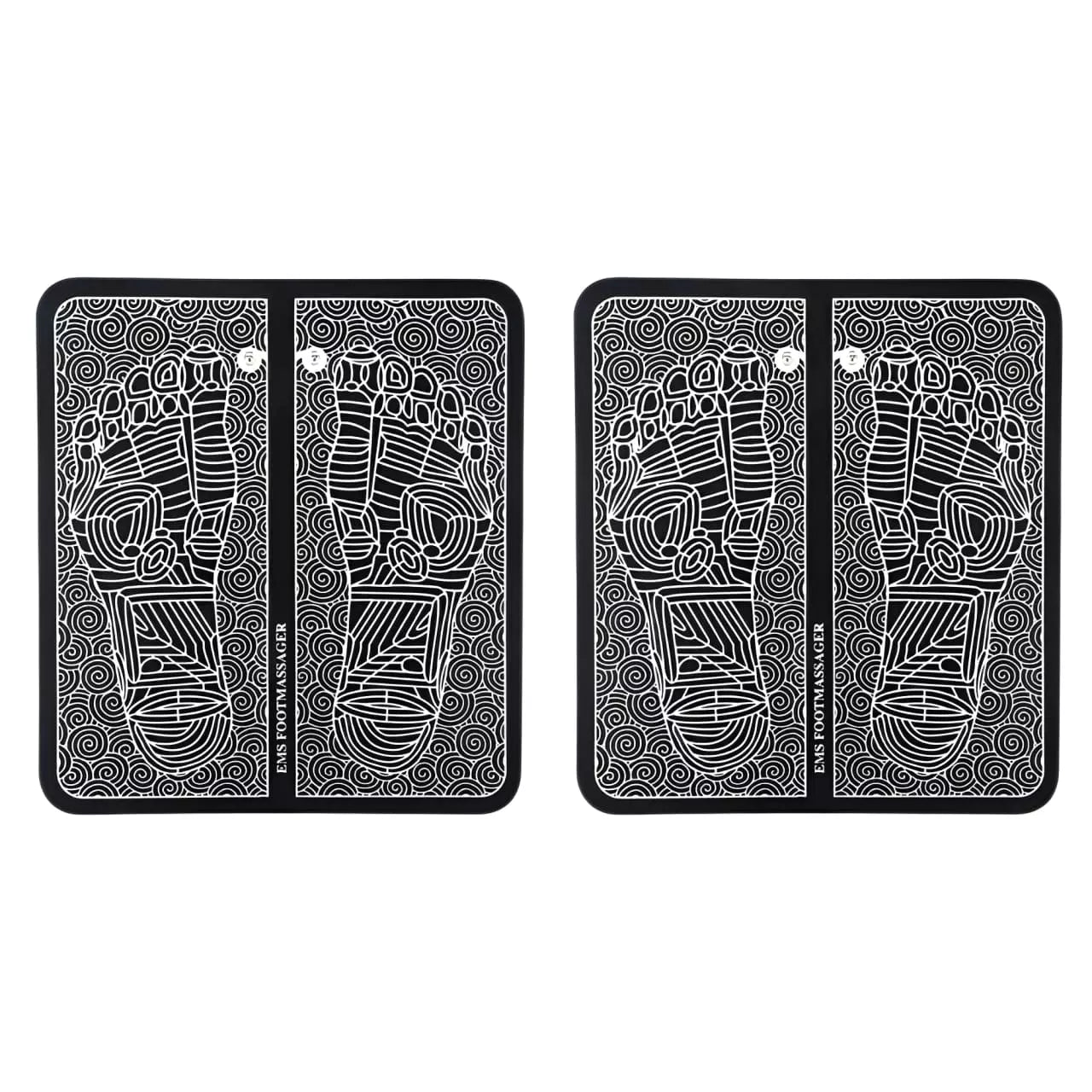 Kit 2 Tapetes Massageadores Para Pés - Massegea e Alivia Dores
