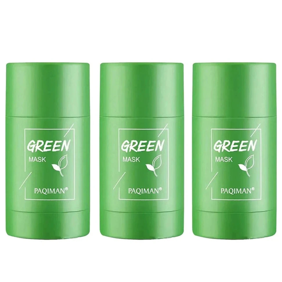 Kit 3 Green Mask - Limpeza Facial Contra Cravos e Espinhas