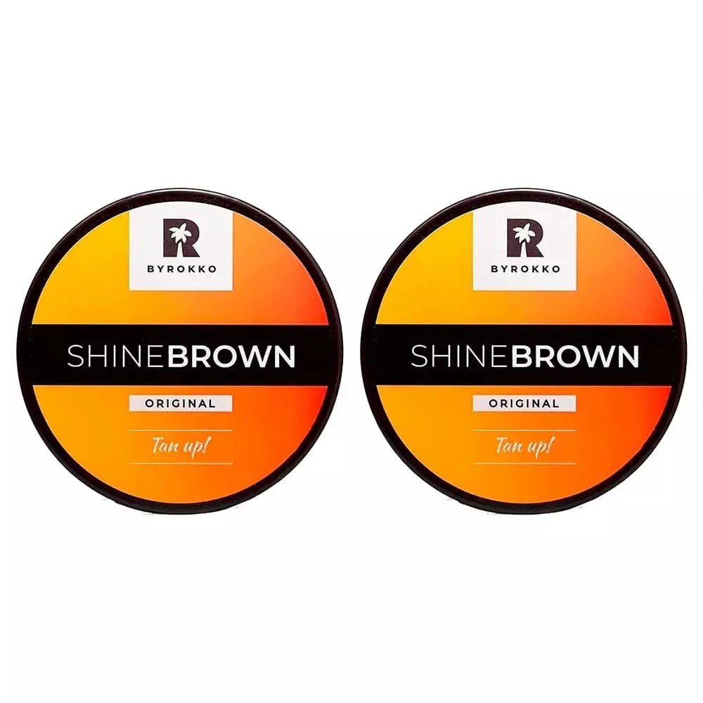 Kit 2 Shine Brown - Bronzeador Corporal