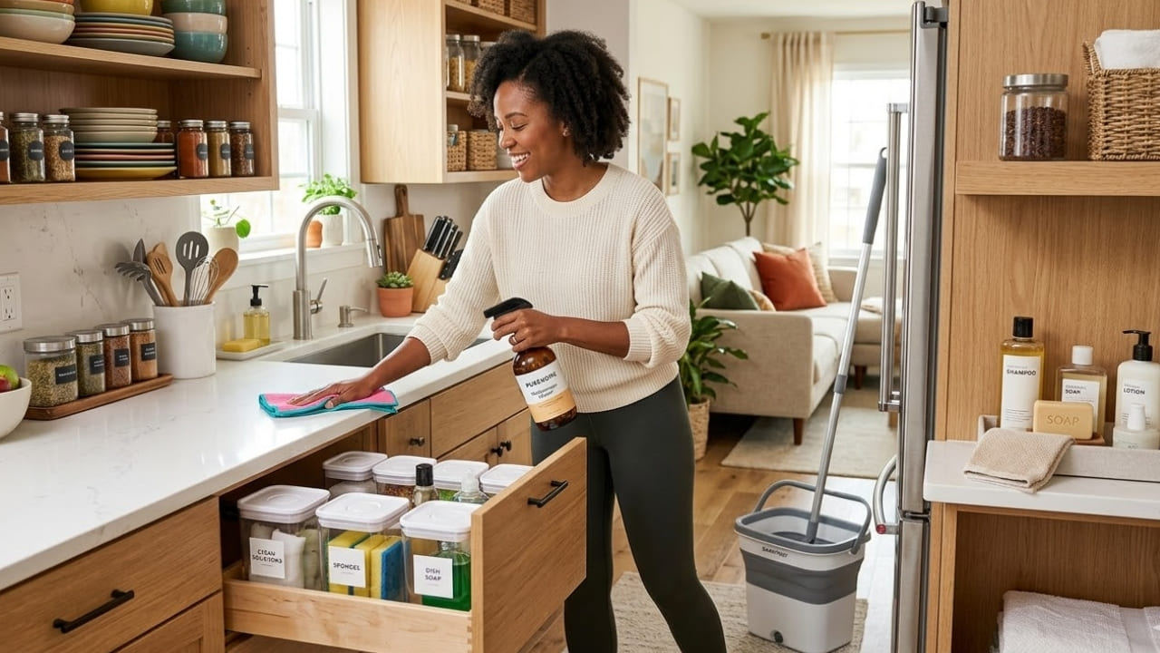 Organização da casa que traz mais tranquilidade