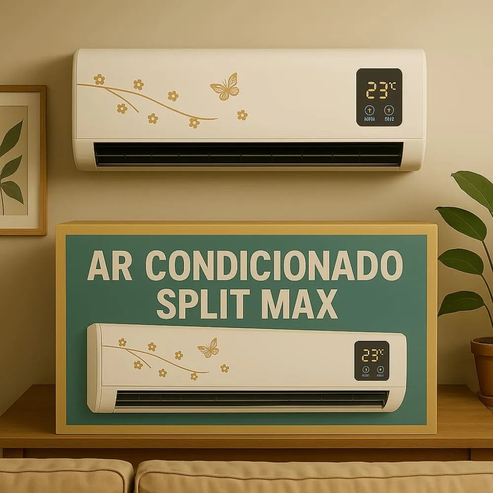 Ar Condicionado Split Max Inverter Portátil, Econômico e Eficiente