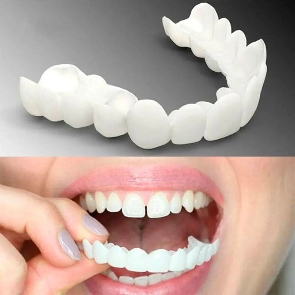 Lente Dental White Snap On Smile