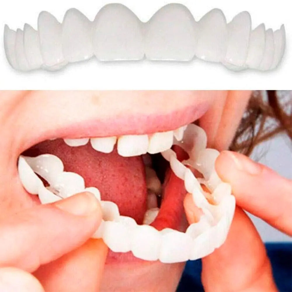 Lente Dental White Snap On Smile